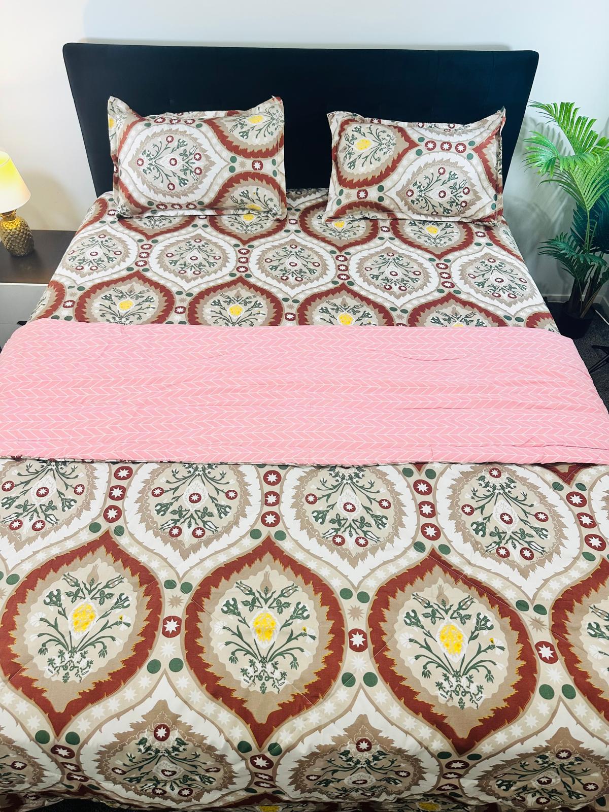 Calvin 4-Piece Designer All-in-One Bedding Set