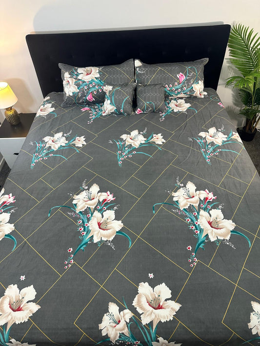 Fantasy 5-Piece Pure Cotton Queen Bedding Set